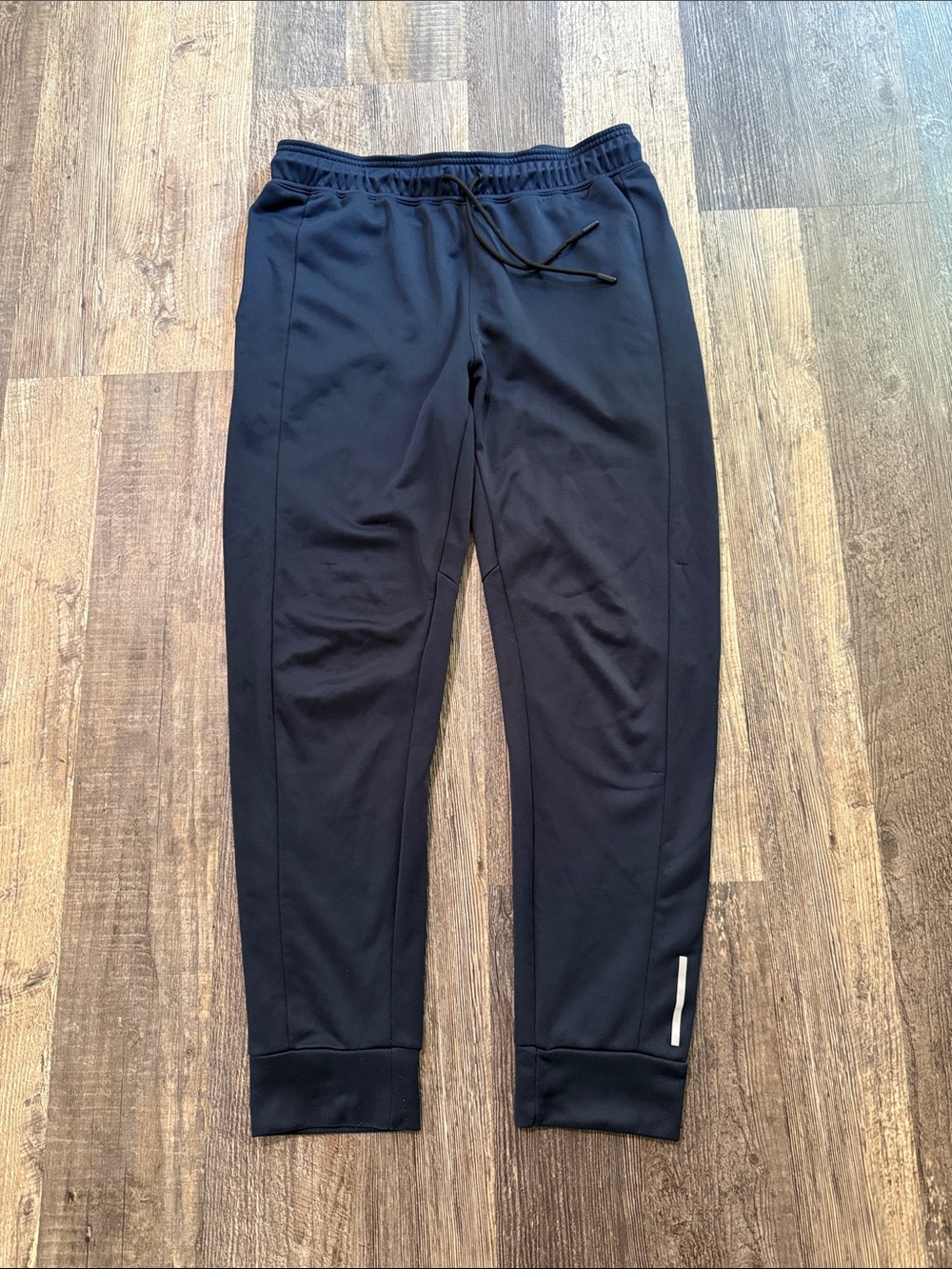 Men’s Balance Collection Navy Blue Joggers Reflective Athletic Sweatpants Medium